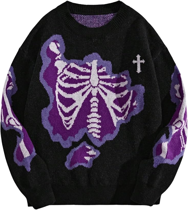 SOLY HUX Shoulder Crewneck Pullover