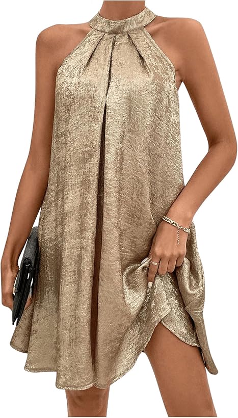 SOLY HUX Womens Sleeveless Dresses Tunic